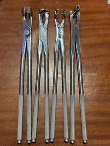 Forceps dentaires pour chevaux à 4 pièces, extraction dentaire, chirurgie buccale vétérinaire, forceps pour molaires équines, haute qualité - Product Image 6