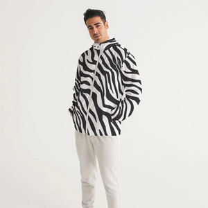 Chaquetas cortavientos para deportes al aire libre para hombre con logotipo personalizado OEM Chaqueta de tela estampada de talla grande Nueva condición larga - Product Image 6