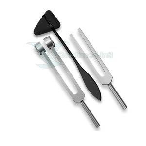 Tenedores de afinación al mejor precio Tenedores de afinación de acero inoxidable Instrumentos ENT Tenedores de afinación para venta en línea - Product Image 3