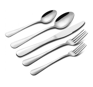 Hammered Design Handle Metal <b>Flatware</b> <b>Sets</b> In Silver Finished for Home & Wedding Tabletop Dinnerware Cutlery <b>Sets</b> - Product Image 3