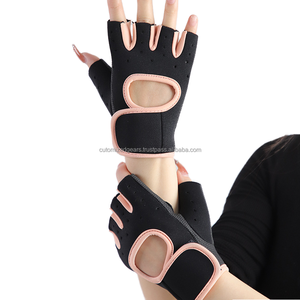 Guantes de Gimnasio Unisex Antideslizantes e Impermeables con Logotipo Bordado Personalizado para Levantamiento de Pesas y Fisicoculturismo - Product Image 1