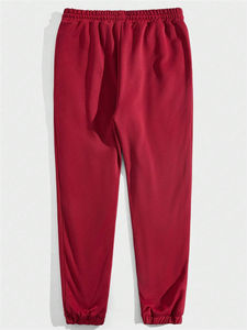 Pantalones de chándal casuales de cintura alta para hombre, estilo baggy, de tela no tejida, transpirables, cortavientos, elegantes, lavados, tipo cargo, para streetwear. - Product Image 6