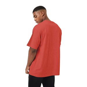Nueva Camiseta de algodón 100% para hombre, camiseta de gran tamaño con cuello redondo y hombros caídos, Camiseta lisa de peso pesado en blanco, exportación desde Pakistán - Product Image 2