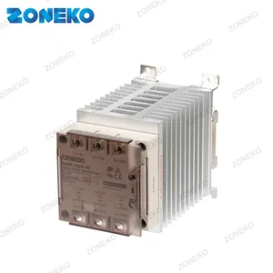 O-mron G3PE-525B-3N DC12-24 DIN Rail Solid State Relay 25 A Max Load 528 V ac Max Load 30 V dc Max