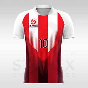 Camiseta de fútbol deportiva de alta calidad OEM, conjunto de uniformes de fútbol personalizados, fabricante de camisetas de fútbol - Product Image 4