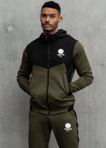 100% algodón de lujo Tech Fleece para hombre chándal Logo 2 piezas conjunto transpirable Joggers peso pesado al aire libre chándal - Product Image 4