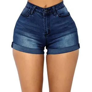 New Luxury Denim Paris Blues Ladies Private Label Fashion Short Female Garments Jeans Women Shorts