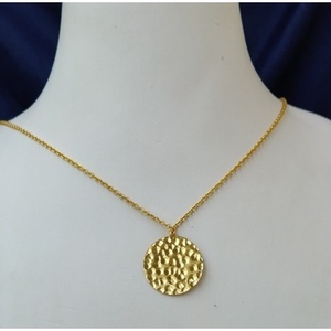 Handmade Brass Necklaces with Gold Plating Link <b>Chain</b> Religious Style Featuring Diamonds and Pearls for Wedding Party Gifts - Product Image 5
