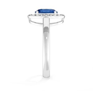 Bague classique en argent sterling 925, sertie de pierres précieuses opales, forme ovale, tendance, élégante, pour mariage, fête, mode - Product Image 3