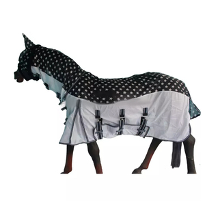 Vêtements d'hiver équestres anti-moustiques tapis de cheval réfléchissants et respirants en coton pour chevaux - Product Image 4