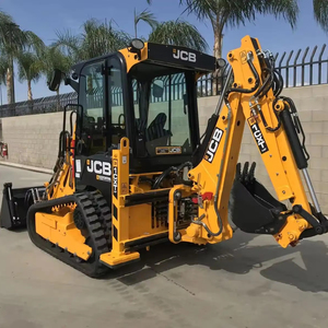 รถตักล้อยาง JCB 1CX ประสิทธิภาพสูง รถตักขนาดเล็ก เครื่องยนต์ดีเซล อุปกรณ์ก่อสร้าง รถตักแบบสกิดสเตียร์ สำหรับขาย - Product Image 3