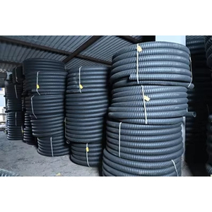 เครื่องจักรวัสดุก่อสร้างวัสดุสูงท่อลูกฟูก HDPE แบบมี4ขนาดมาตรฐาน - Product Image 1