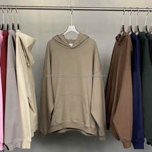 Aduanas Puff Impresión Heavyweight Acid Wash Vintage French Terry Distressed Pink Sun Faded Hombres Sudaderas con capucha Sudaderas - Product Image 2