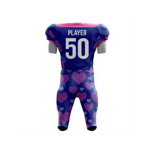 Uniforme de fútbol de último diseño Uniforme de fútbol americano en blanco superventas Uniformes de fútbol americano en blanco - Product Image 3