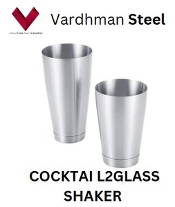 Shaker à cocktails double pour bars et fêtes, shaker à cocktails à double verseur, shaker en verre DuoShake, MixFusion shaker à 2 verres - Product Image 5