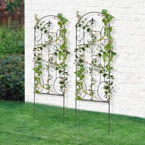 Enrejado de metal para jardín, para verduras y enredaderas, soporte resistente para el cultivo de plantas, decoración para el hogar y el jardín - Product Image 3