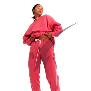 Conjunto Deportivo Unisex de Primera Calidad Personalizado con Capucha, Conjuntos para Correr de Verano, Chándal 100% Algodón, Cintura Elástica, Estilo Urbano - Product Image 1