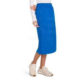Color sólido ropa médica Scrub faldas precio barato Scrub faldas peso ligero Scrub faldas - Product Image 3