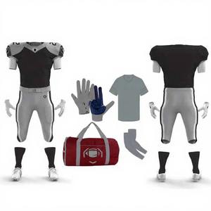 Uniformes de Fútbol Americano Patrióticos Personalizados para Adultos y Jóvenes, Pantalones, Guantes, Bolsas de Lona y Accesorios - Product Image 3