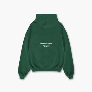 2025 Logo personnalisé hommes à capuche haute qualité coton confortable Hip Hop rue pull avec fermeture éclair tailles S-3XL pour l'hiver - Product Image 2