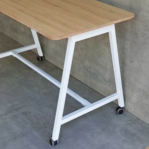 โต๊ะทำงานมินิมอล 120x60 ซม. ท็อปไม้อัดเมลามีน ขาเหล็ก ระบบ FOS FOS001 - Product Image 5