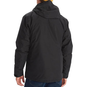 Custom Logo Men's <b>Lightweight</b> Windbreaker Vintage Style Waterproof Softshell <b>Jacket</b> Stand Zipper <b>Denim</b> for Outdoor Winter Use - Product Image 2