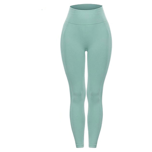 Leggings de yoga à taille élastique, qualité supérieure, leggings pour femmes personnalisés à vendre, nouveau design, taille haute élastique 2025 - Product Image 5