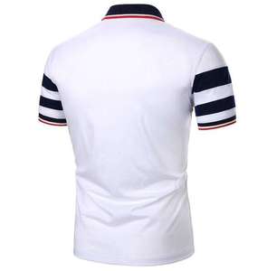 Polo de Alta Calidad para Hombre, Ligero, Transpirable, Corte Holgado, Talla Grande, Logotipo Sólido, Informal, Venta Caliente, Diseño Personalizado, Servicio OEM - Product Image 2