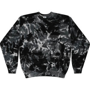 Sudadera con tinte de corbata para hombre, jersey de calle de gran tamaño con patrón de lavado Vintage para trajes de invierno informales de moda - Product Image 1