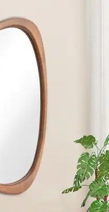 Classic Handcrafted <b>Wooden</b> <b>Wall</b> <b>Mirror</b> Vintage Luxury Accent For Stylish Interiors - Product Image 3