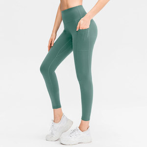 Women <b>leggings</b> with custom logo OEM breathable stretch fabric ideal for fitness branding promotional events and gifting - Product Image 5