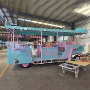 Transport spécial Mariage Transport touristique électrique Nice Electric Horseless Carriage Jaunting caravane - Product Image 5