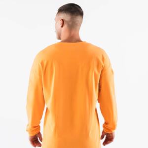 Camiseta de algodón 100% de alta calidad para hombre, camiseta de manga larga con logotipo personalizado, Camiseta lisa de manga larga de talla grande de Hip Hop - Product Image 3