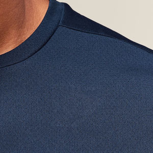 Camiseta Casual de Manga Corta con Cuello Redondo para Hombre, Color Amarillo Sólido, Talla Grande, 100% Algodón, Secado Rápido, Transpirable, Antiarrugas, Logotipo Personalizado 220 - Product Image 3