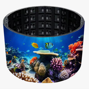 Led 소프트 스크린 P2 P2.5 P3 P4 라운드 디자인 맞춤형 소프트 풀 컬러 Smd 유연한 크리에이티브 Led 패널 디스플레이 광고 - Product Image 2