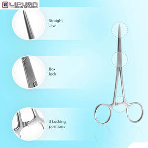 Pinzas Kelly de la mejor calidad, pinzas médicas de bloqueo de plata de 5,5 pulgadas de calidad superior, aplicaciones quirúrgicas y clínicas - Product Image 5