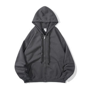 Sudaderas con Capucha de Felpa Suave y Gruesa, Lisas, con Logotipo Bordado Personalizado, al por Mayor, para Hombre, Unisex, Estilo Urbano, 100% Algodón, para Invierno - Product Image 5