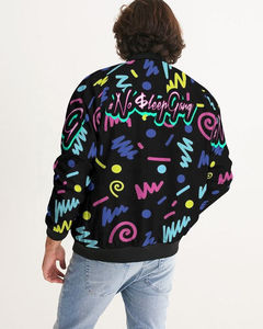 Blouson bomber unisexe d'hiver à capuche et col montant avec logo frontal, impression personnalisée, coupe-vent, respirant, service OEM professionnel - Product Image 2