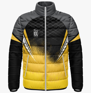 Chaqueta Acolchada Vintage Impermeable Delgada de Primavera Sublimada con Cierre, Cuello Alto y Logotipo Frontal Personalizable - Gran Venta para Hombre - Product Image 2