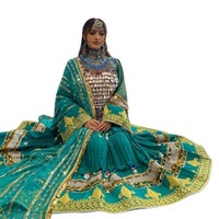 NOUVELLE ROBE POUR FEMMES AFGHAN KUCHI TRIBAL TRADITIONNEL LONGUEUR AU SOL FAIT MAIN AVEC FERMETURES À GLISSIÈRES EN DENTELLE 2025 DESIGNS