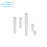 Guides de lumière en fibre optique acrylique LED en plastique de haute qualité, tube de 4 mm, guide de lumière, tube lumineux