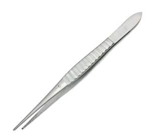 Instrumentos quirúrgicos dentales manuales profesionales, pinzas de dientes reutilizables 1x2, pinzas Debakey, instrumento de tejido de Material de acero - Product Image 6