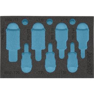 แผ่นโฟมนุ่ม 2 ส่วนประกอบ Hazet สำหรับจัดเก็บเครื่องมือ ใช้ได้กับรุ่น 1557/1 - Product Image 1