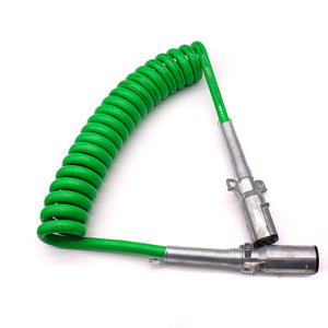 Cable de alimentación ABS para remolque de 7 pines Cable de conector de extensión de semirremolque de 7 vías para enlace de iluminación de camión Tractor - Product Image 6