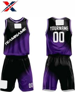 2025 uniforme de basket-ball de haute qualité tissu confortable respirant séchage rapide pour le match d'équipe officiel prix de remise en gros - Product Image 1