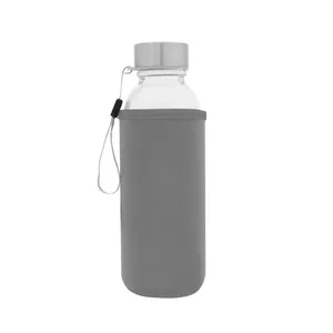 Bouteille d'eau en verre au <span class=keywords><strong>polonium</strong></span> personnalisée – Gadget de boisson haut de gamme - Product Image 1