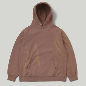 เสื้อมีฮู้ดผ้าฝ้ายผสมกันแดดสำหรับผู้ชายขนาดใหญ่เสื้อมีฮู้ดเสื้อสวมหัวแบบสวมหัวให้ความอบอุ่นสำหรับฤดูหนาว - Product Image 1