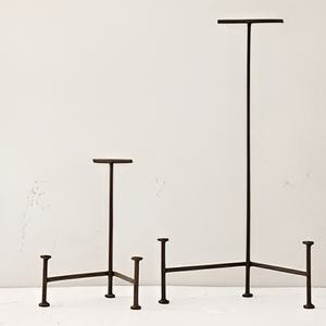 Elegant Portable Small Metal Easel <b>Stand</b> Adjustable Floor Easel Store Display Rack Black <b>Plate</b> <b>Stand</b> - Product Image 6