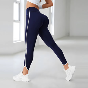 Leggings de gimnasio para mujer con logotipo personalizado pantalones de yoga de fitness OEM al por mayor - Product Image 6