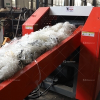 Tissu tricoté Guillotine Machine de découpe Rag Crusher Bois Plastique Tissu Broyeur Tapis Crusher